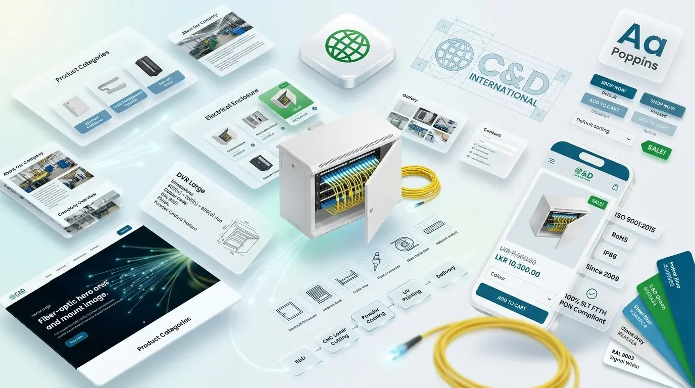 C&D International – WooCommerce Store Sri Lanka