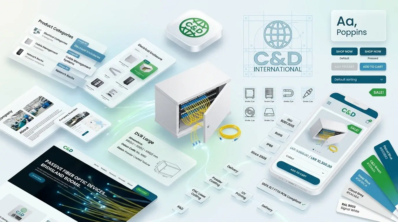C&D International WooCommerce built by GIXEZ IT