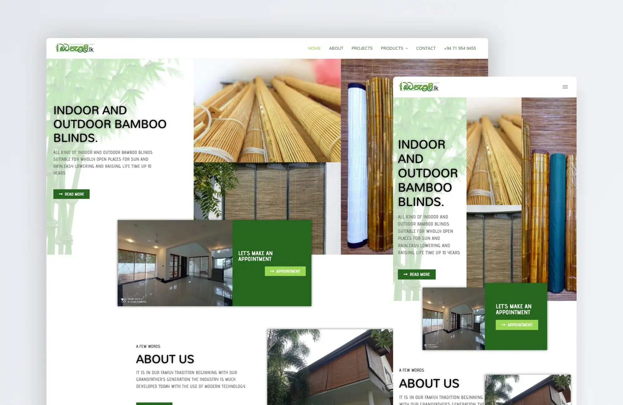 Batapalali.lk website designed and developed by GIXEZ IT